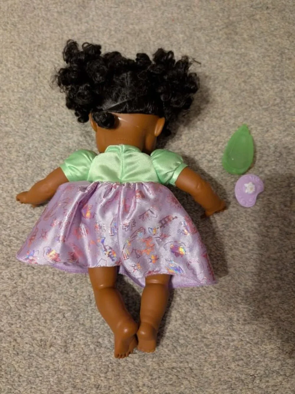 Disney Tiana baby doll with accessories